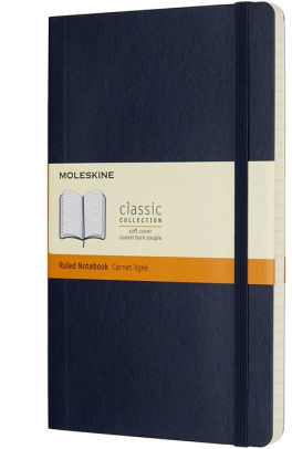 Moleskine Ruled Soft Sapphire